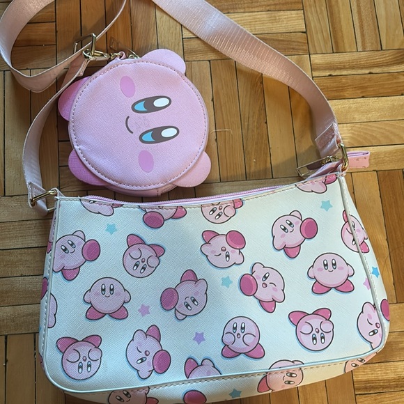 Kirby AOP Handbag and Coin Pouch - Picture 7 of 8